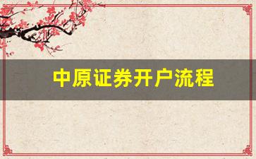 中原证券开户流程(中原证券网上开户审核要几天)_https://www.hangfeite.com_科创板_第1张