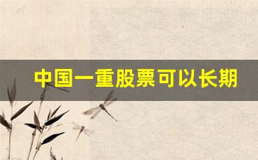 中国一重股票可以长期持有吗知乎(中国一重股票能买吗)_https://www.qldgs.com_原油期货_第1张