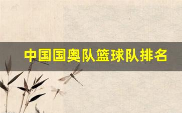 中国国奥篮球之队用的篮球-中国国奥队篮球队排名