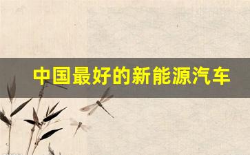 中国最好的新能源汽车品牌(中国最好的新能源电动汽车)_https://www.syklpowerbike.com_上交所_第1张