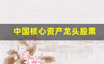 中国核心资产龙头股票(核心资产龙头股票排名)_https://www.wanyuyiyao.com_创业板_第1张