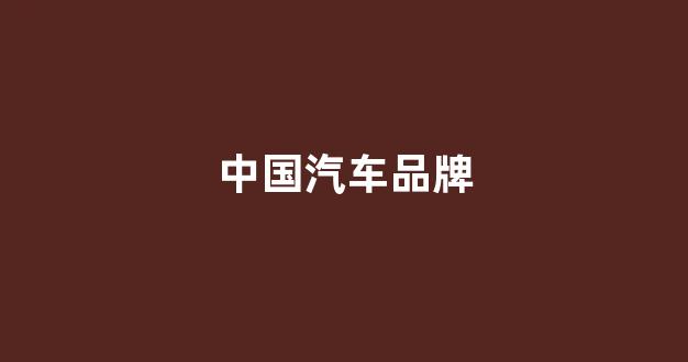 中国汽车品牌(中国汽车品牌销量排行榜2023)_https://www.hn-life.com_上交所_第1张