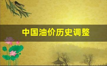 中国油价历史价格曲线-中国油价历史调整