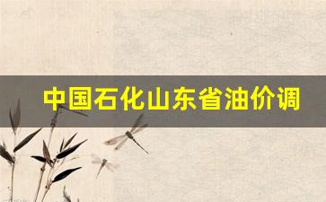 中国石化山东省油价调整-中国石化山东价格查询