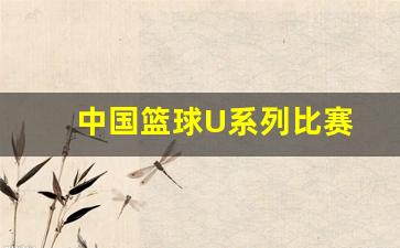 中国篮球U系列比赛-篮球u系列比赛是什么级别