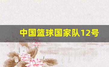 中国篮球国家队12号-中国篮球国家队12号球衣是谁