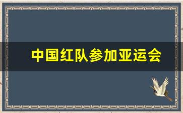 亚运会中国队得了几块金-中国红队参加亚运会