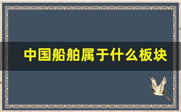 中国船舶属于什么板块的(中国船舶属于什么板块的企业)_https://www.nalian8.com_北交所_第1张