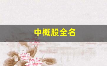中概股全名(中概股一览)_https://www.taocizhiliang.com_设计报价_第1张