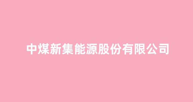 中煤新集能源股份有限公司(中煤新集能源股份有限公司电话)_https://www.lclxwz.com_广期所_第1张