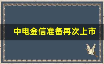 中电金信准备再次上市(中电金信上海软件有限公司)_https://www.syklpowerbike.com_创业板_第1张