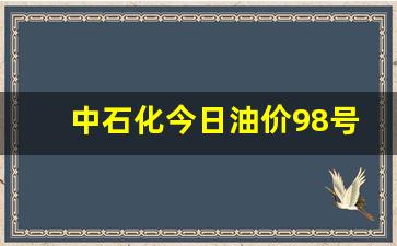 中国石化广州今日油价-中石化今日油价98号汽油广州价格