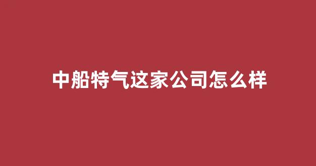 中船特气这家公司怎么样(中船气体是什么性质的企业)_https://www.hangfeite.com_北交所_第1张