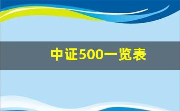 中证500一览表(中证500pb)_https://www.wguangz.com_上期所_第1张