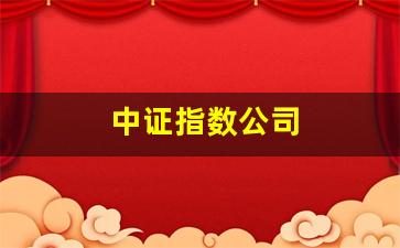 中证指数公司(中证指数有限公司)_https://www.hangfeite.com_北交所_第1张