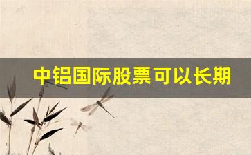 中铝国际股票可以长期持有吗(中铝国际每股收益)_https://www.brunchezvous.com_旅游攻略_第1张
