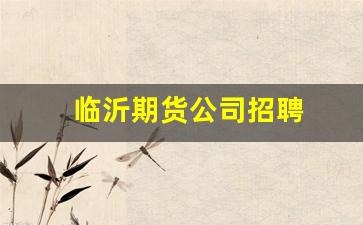 临沂期货公司招聘(临沂期货交易员招聘)_https://www.xzdzcjn.com_科创板_第1张