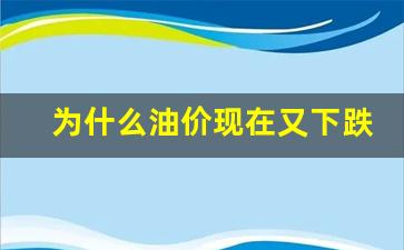 为什么油价现在又下跌了-为什么油价下跌这么多