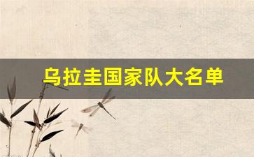 乌拉圭国家队大名单-乌拉圭国家队足球