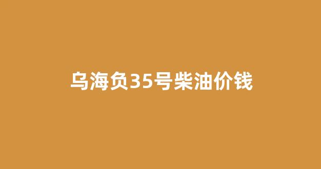 乌海0号柴油价格_乌海负35号柴油价钱