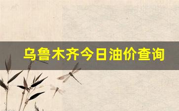 乌鲁木齐市今日油价最新价格-乌鲁木齐今日油价查询最新消息新闻