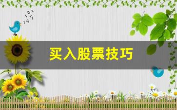 买入股票技巧(买入股票技巧有哪些)_https://www.gen-fastener.com_郑商所_第1张