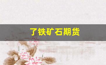 了铁矿石期货(铁矿石期货实时行情)_https://www.xzdzcjn.com_深交所_第1张