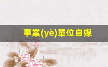 事業(yè)單位自媒體運營(yíng)插圖