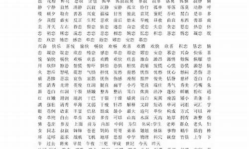 二字词语大全_二字词语大全200000个不重复