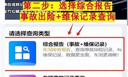 二手车出险怎么查询_二手车出险记录在哪查找