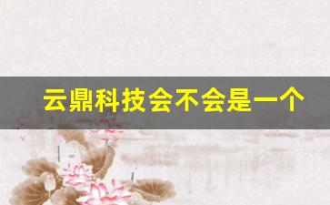 云鼎科技会不会是一个牛股(云鼎科技会不会是一个牛股呢)_https://www.erdeww.com_期货资讯_第1张