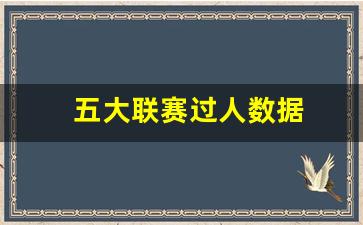 五大联赛过人数据统计-五大联赛过人数据