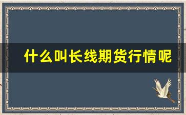 什么叫长线期货行情呢图片(期货长线 交易什么合约)_https://www.haiwangdasha.com_上期能源_第1张