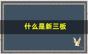 什么是新三板(什么是新三板创新层)_https://www.jumanxin.com_创业板_第1张