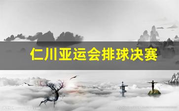 仁川亚运会排球决赛视频回放-仁川亚运会排球决赛