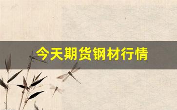 今天期货钢材行情(今天期货伦铜行情)_https://www.ljyuan-tech.com_创业板_第1张
