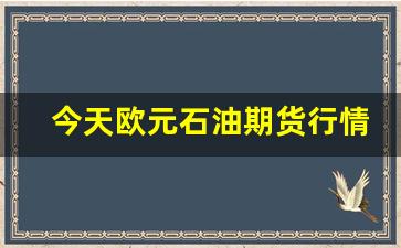 今天欧元石油期货行情价格(今天欧元石油期货行情价格走势)_https://www.haiwangdasha.com_郑商所_第1张