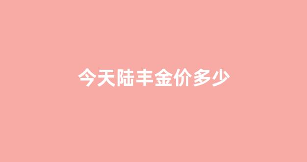 陆丰抢金店_今天陆丰金价多少