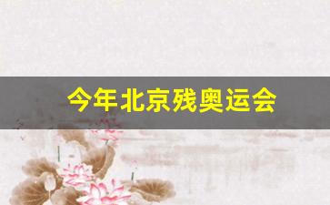 今年北京残奥运会-北京残奥运会开幕时间