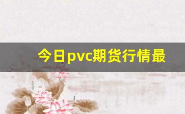 今日pvc期货行情最新(今日pvc期货行情最新走势)_https://www.gfdzclz.com_上交所_第1张