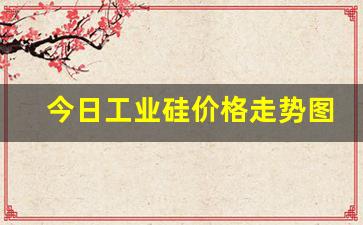 今日工业硅价格走势图10月(工业硅实时价格)_https://www.jumanxin.com_科创板_第1张