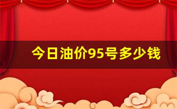 今日油价95号多少钱啊一升呢啊-今日油价95汽油每升多少钱