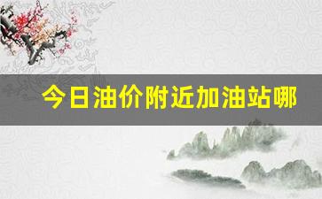 附近加油价格查询-今日油价附近加油站哪家优惠多