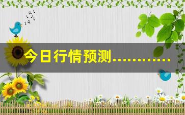 今日行情预测…………期货电制彩虹直播（深度解读和分析获取市场动态信息）_https://www.ljyuan-tech.com_上交所_第1张