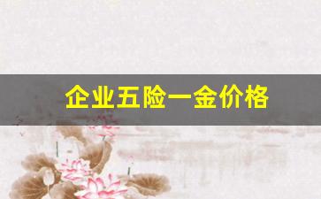 普通员工五险一金价格_企业五险一金价格