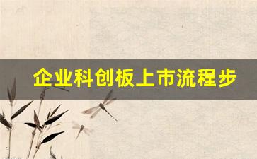 企业科创板上市流程步骤(企业科创板上市流程步骤图)_https://www.shshucaipeisong.com_上交所_第1张