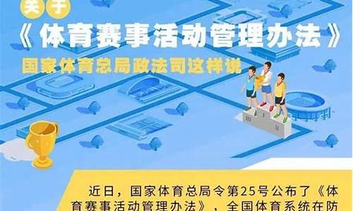 体育赛事活动管理办法2023,体育赛事活动管理办法