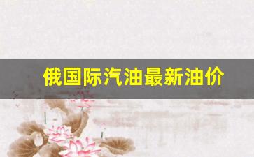 俄国际汽油最新油价-俄国际汽油最新油价表