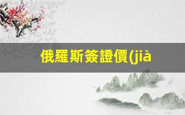 俄羅斯簽證價(jià)格一覽表(俄羅斯簽證手續(xù))