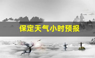 保定天气小时预报_保定天气小时预报15天